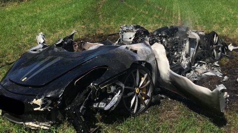 New Ferrari F430 Scuderia Owner Crashes After Only 1 Hour