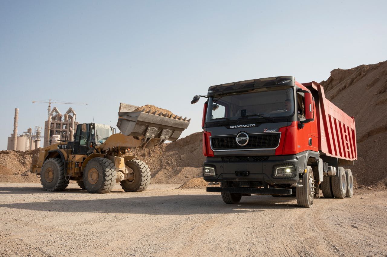 The key role of SHACMOTO dump trucks and mixers (X5000D) in the concrete industry