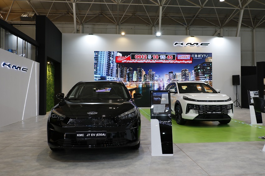 Kerman Motor’s Full Hand in Shiraz Auto Show 