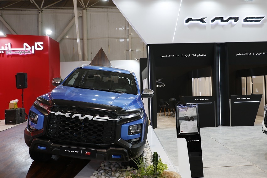 Kerman Motor’s Full Hand in Shiraz Auto Show 