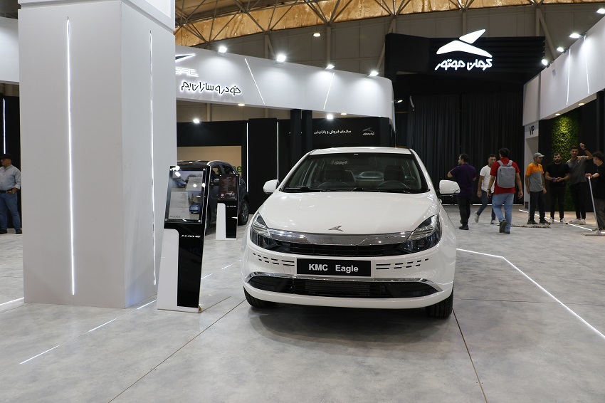 Kerman Motor’s Full Hand in Shiraz Auto Show 