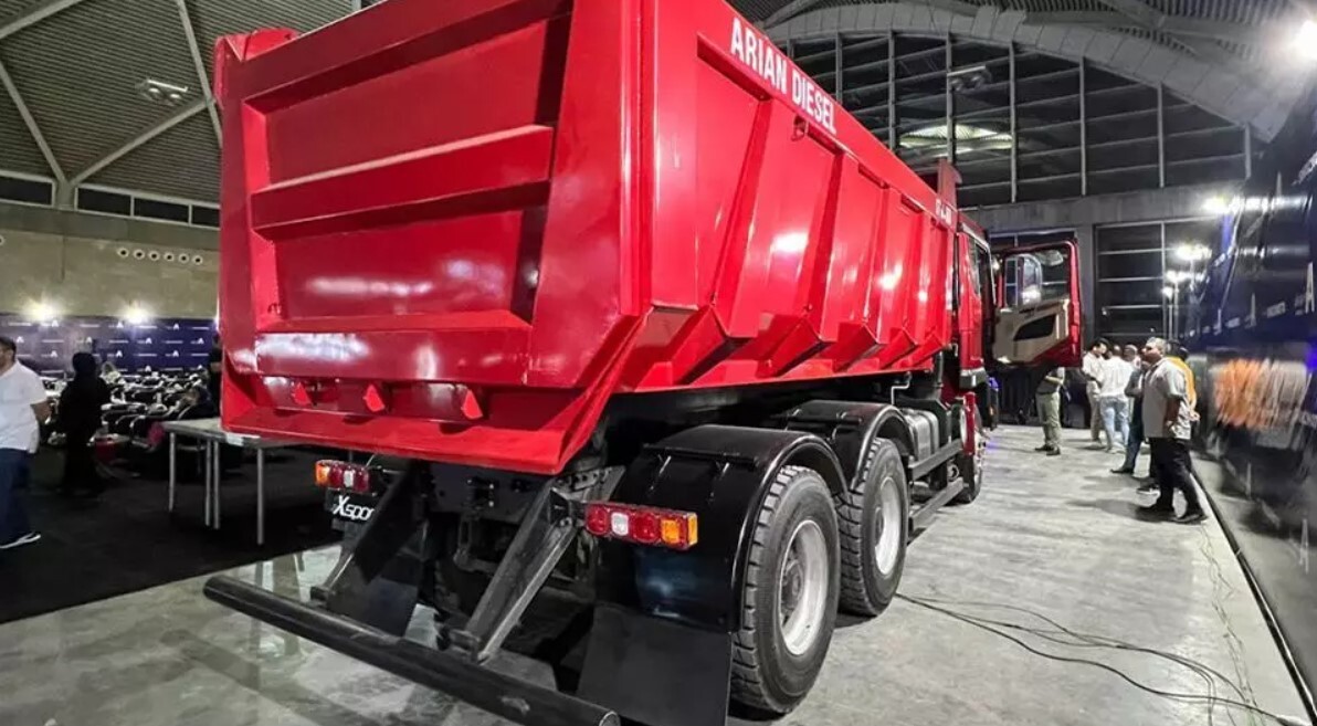 X5000D, a Unique Dump Truck for Iran's Market