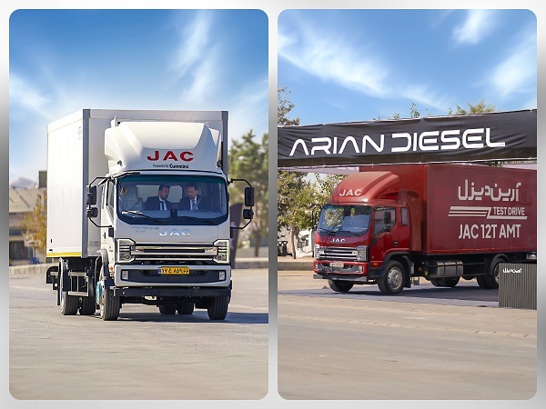 JAC 12-Ton Automatic Truck Show and Test Drive Held in Mashhad