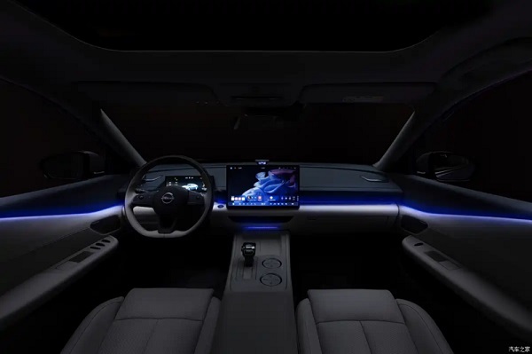 Dongfeng Nissan Teana, world’s first fuel car with Huawei Smart Cockpit, has its interior revealed