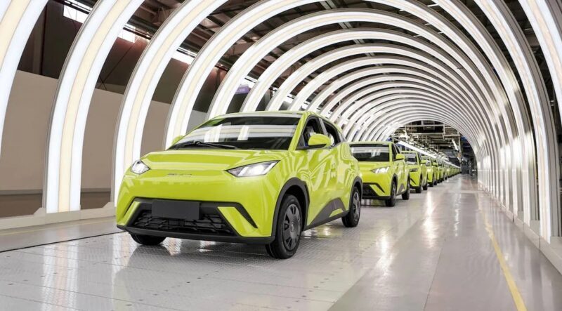 BYD Seagull production tops 1 million units