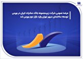 277812_241 ​عرضه عمومی شرکت زیرمجموعه بانک صادرات ایران در بورس/ توسعه ساختمان سپهر تهران وارد بازار دوم بورس شد
