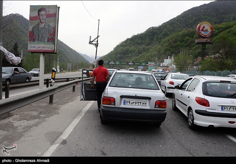ترافیک سنگین در محور هراز، آزادراه پردیس و قزوین ـ کرج
