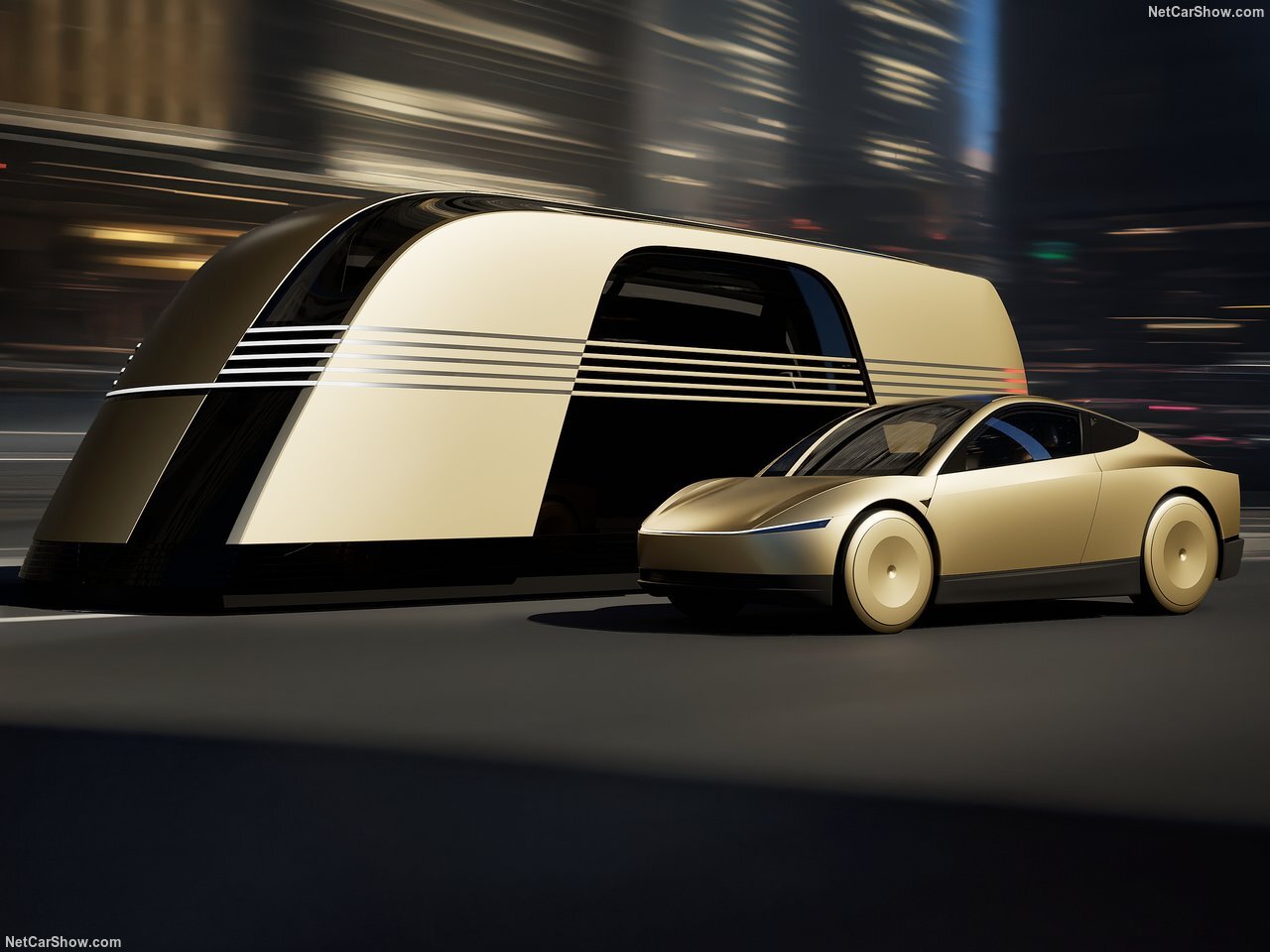 تصویر روز؛Tesla Robotaxi Concept (2024)