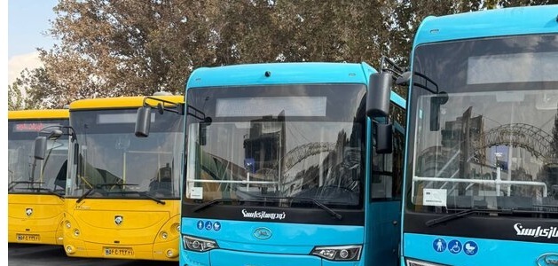 خدمات‌رسانی اتوبوسرانی تهران به شرکت‌کنندگان در مراسم تشییع شهدا