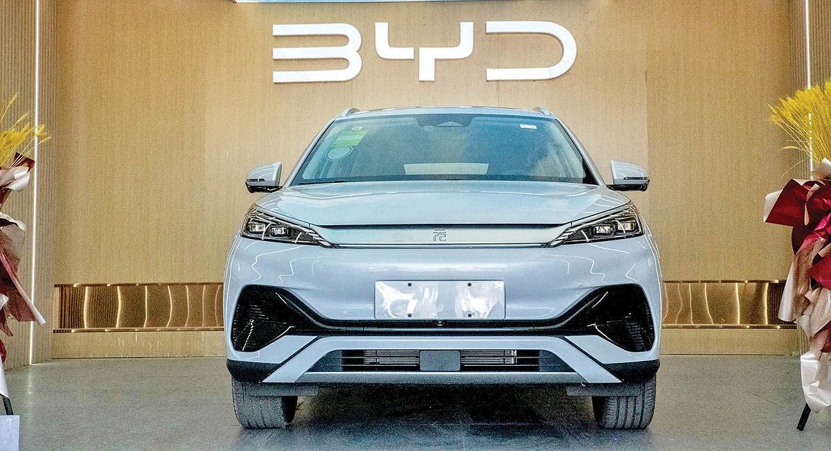 افت فروش BYD
