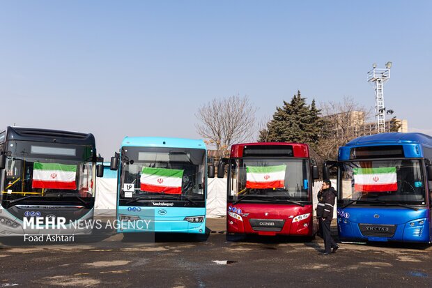 ورود ۷۰۰ دستگاه اتوبوس نو تا پایان ۱۴۰۴ به تهران