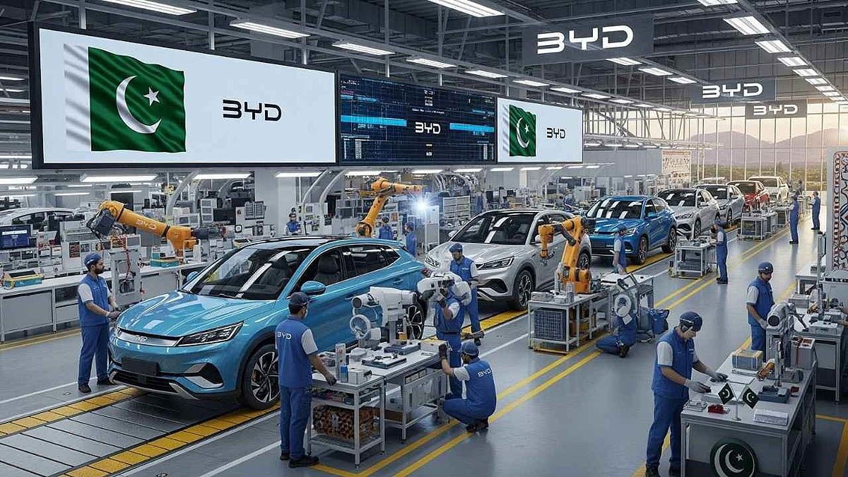 مونتاژ BYD در پاکستان
