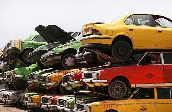 اسقاط ۱۱۵ هزار خودرو فرسوده در ۶ ماهه امسال