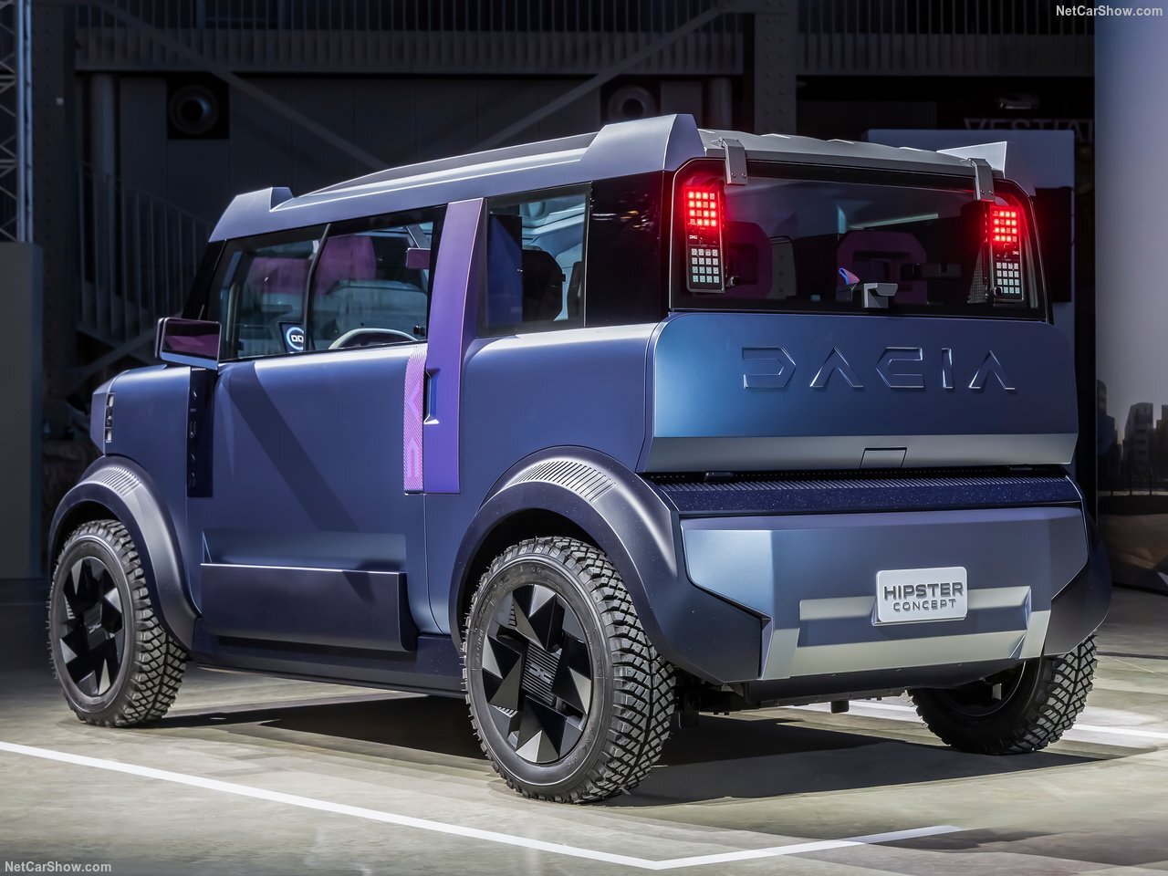 تصویر روز؛ Dacia Hipster Concept (2025)