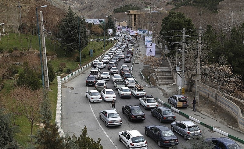 ترافیک سنگین در کندوان و آزادراه تهران-شمال