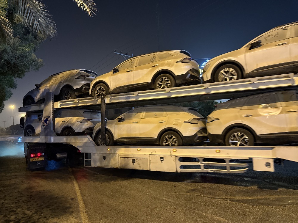 خروج محموله جدید خودروهای كوشا خودرو از گمرک و آغاز تحویل به مشتریان