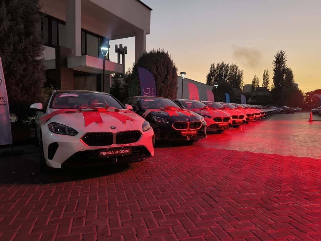 خودروی BMW مدل ۲۰۲۵ زیر پای مدافعان وطن