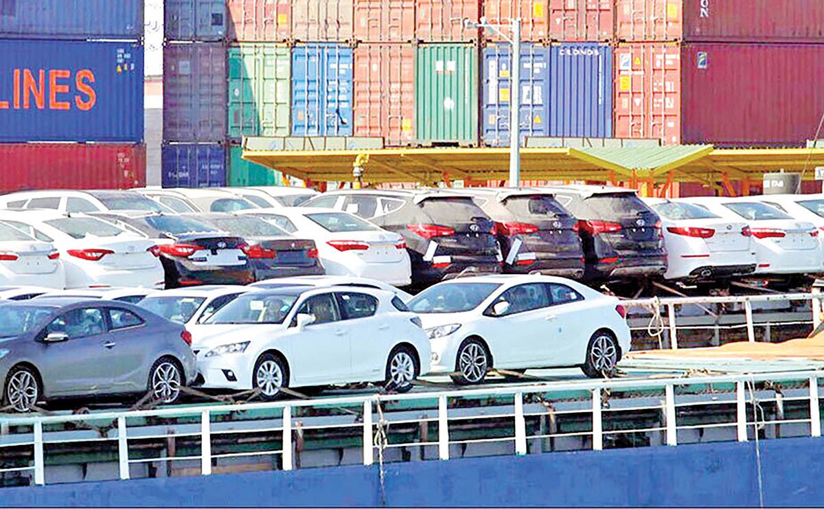 واردات ۳۲‌هزار خودرو در ۷ماهه امسال