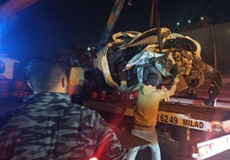 تصادف مرگبار پژو 206 در بزرگراه حکیم/ 2 جوان جان باختند تصادف مرگبار پژو 206 در بزرگراه حکیم/ 2 جوان جان باختند