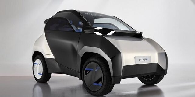 طراحی خودروی مفهومی دو نفره تویوتا با سقف خورشیدی طراحی خودروی مفهومی دو نفره تویوتا با سقف خورشیدی