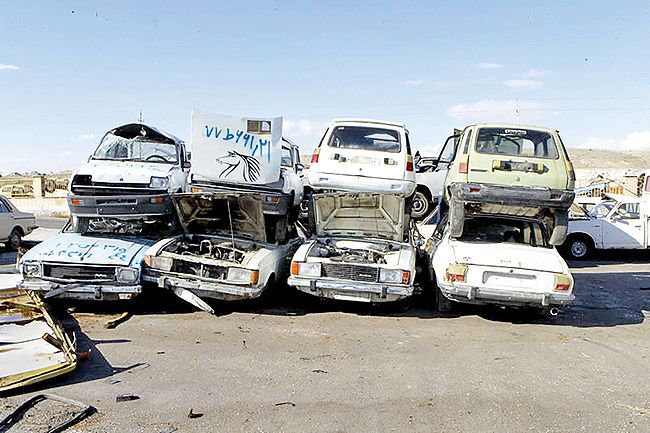 اسقاط ۱۵۵‌هزار دستگاه خودرو تا هشتم آذر