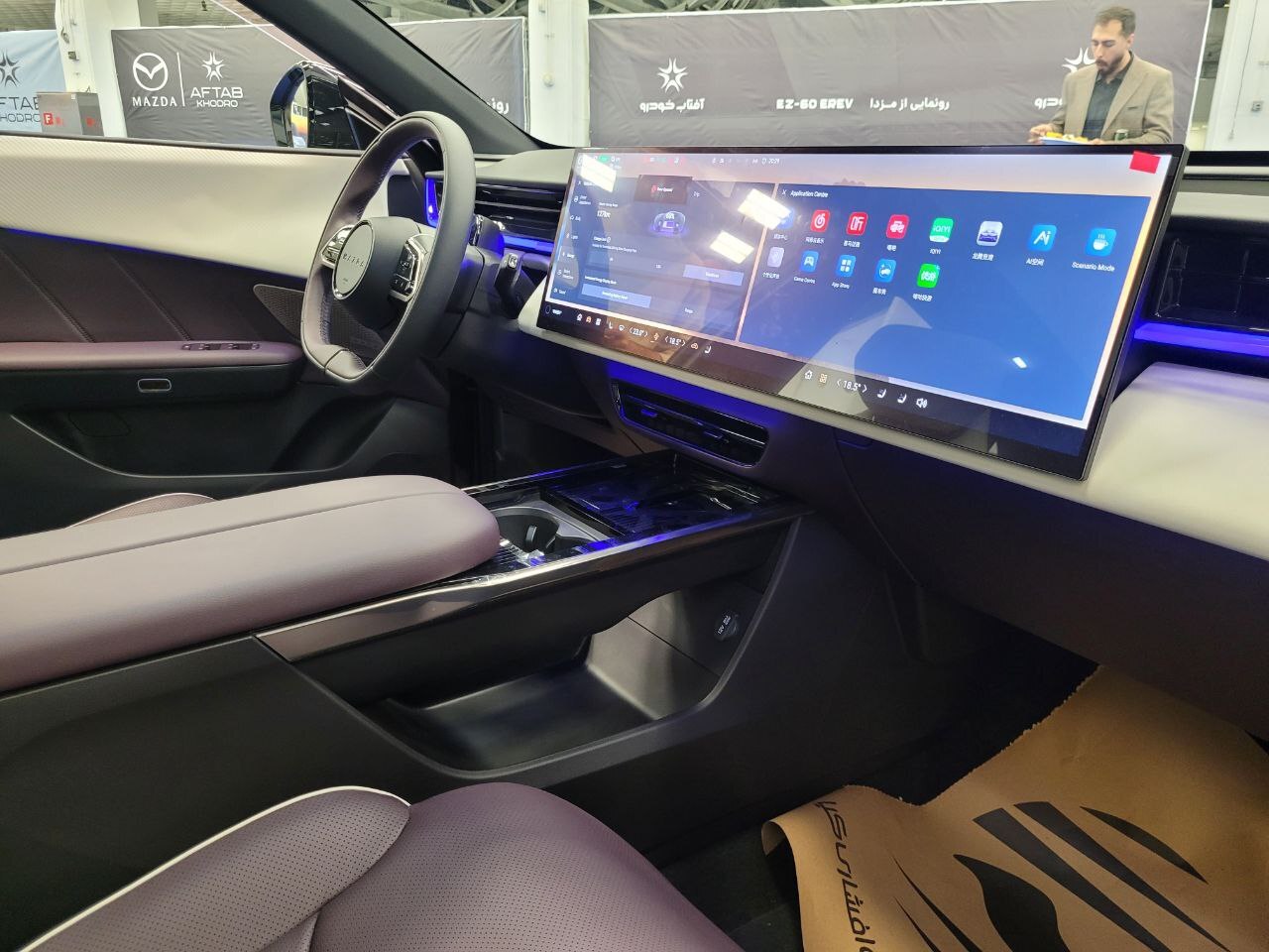 رونمایی مزدا EZ-60 EREV توسط آفتاب خودرو 