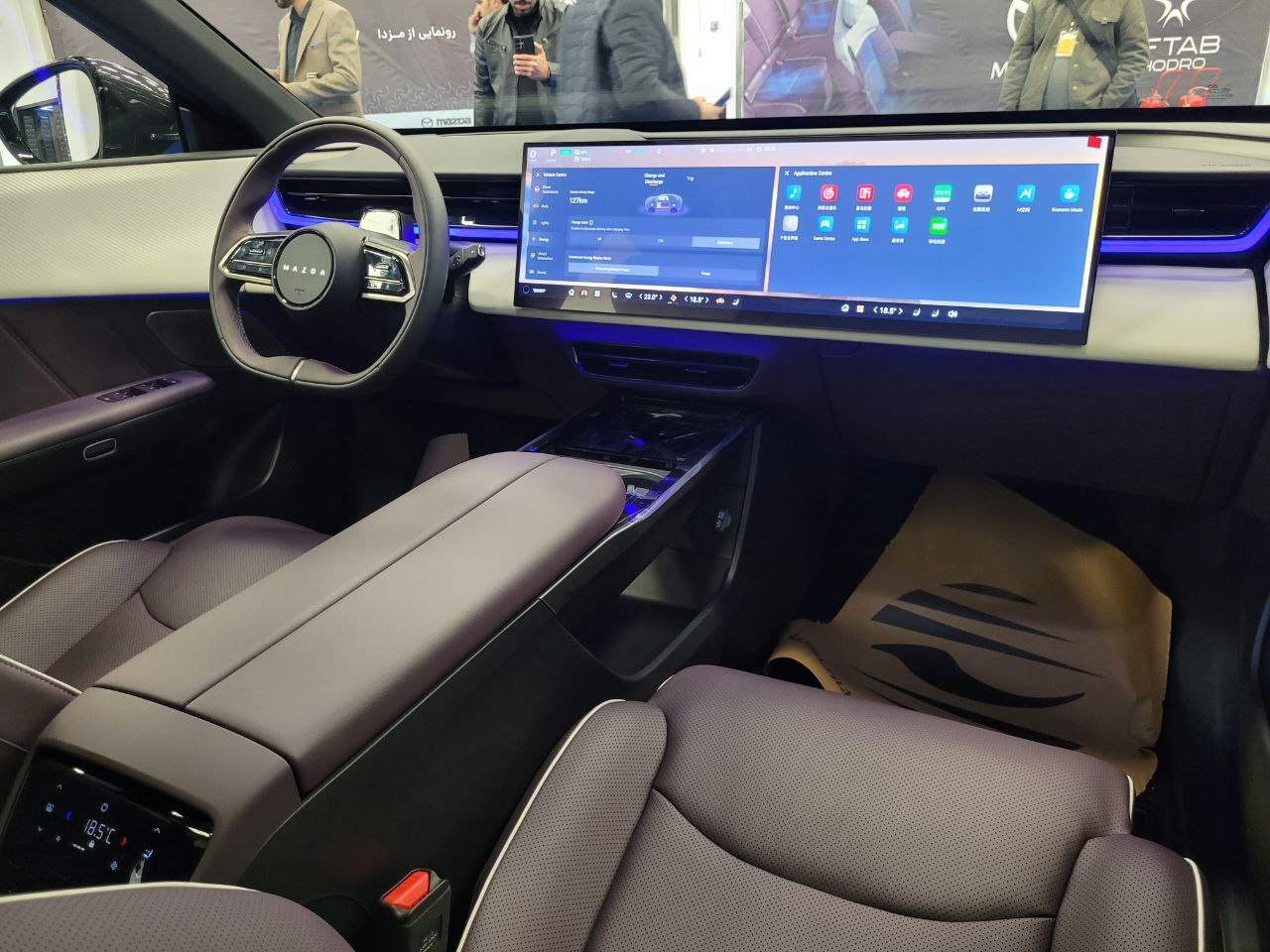 رونمایی مزدا EZ-60 EREV توسط آفتاب خودرو 