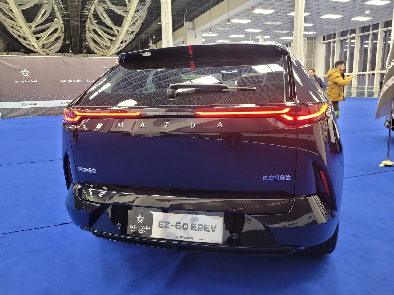 رونمایی مزدا EZ-60 EREV توسط آفتاب خودرو 