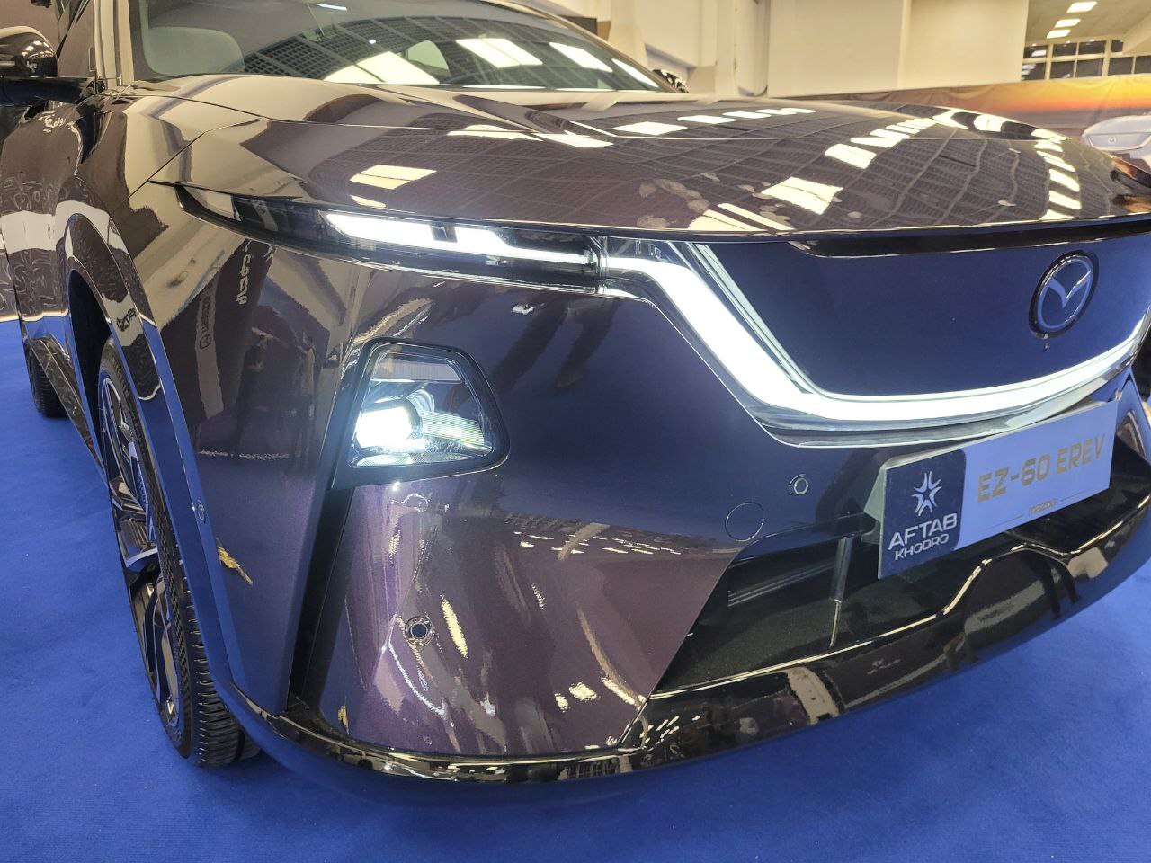 رونمایی مزدا EZ-60 EREV توسط آفتاب خودرو 