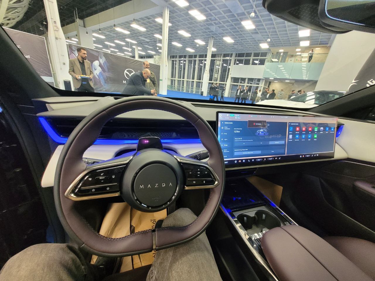 رونمایی مزدا EZ-60 EREV توسط آفتاب خودرو 